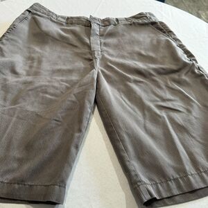 DICKIES Gray Work Shorts Sz 38 Reg Fit 13" Inseam-pre-owned